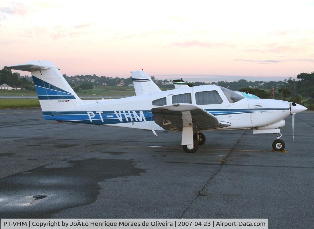 PT-VHM, 1989 Embraer EMB-711ST Corisco II turbo C/N 89-711470, @ Pampulha, Belo Horizonte/MG