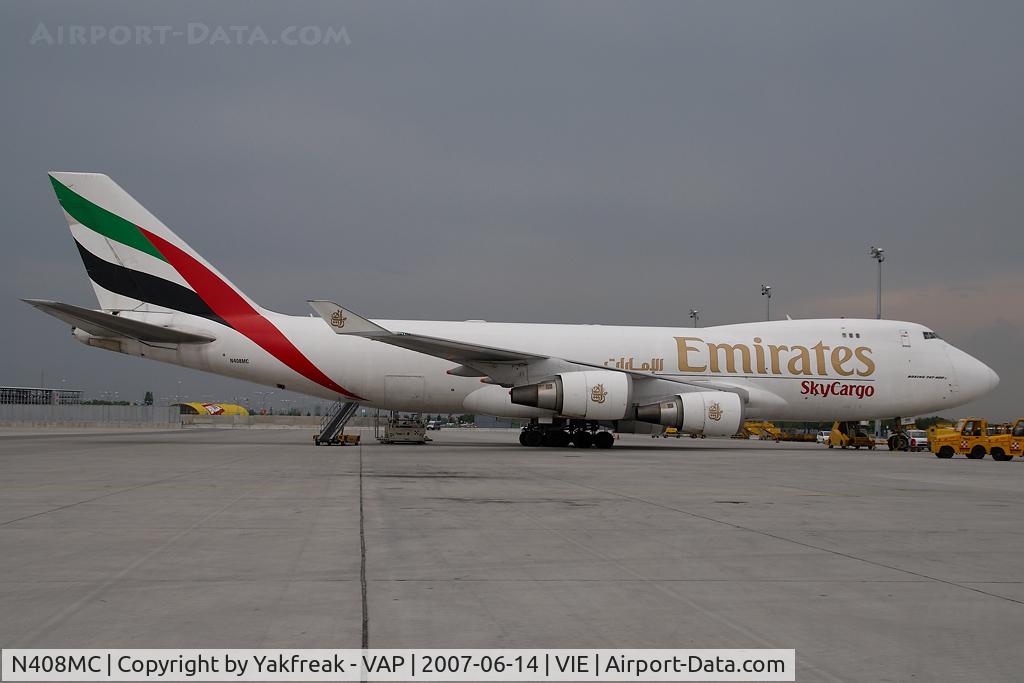 N408MC, 1998 Boeing 747-47UF C/N 29261, Emirates Boeing 747-400