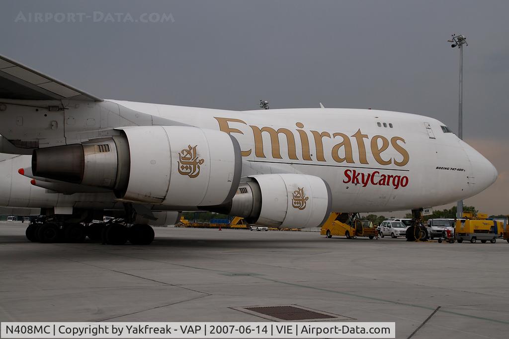 N408MC, 1998 Boeing 747-47UF C/N 29261, Emirates Boeing 747-400