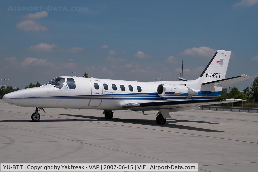 YU-BTT, 1981 Cessna 551 Citation II/SP C/N 551-0038, Cessna 550 Citation 2