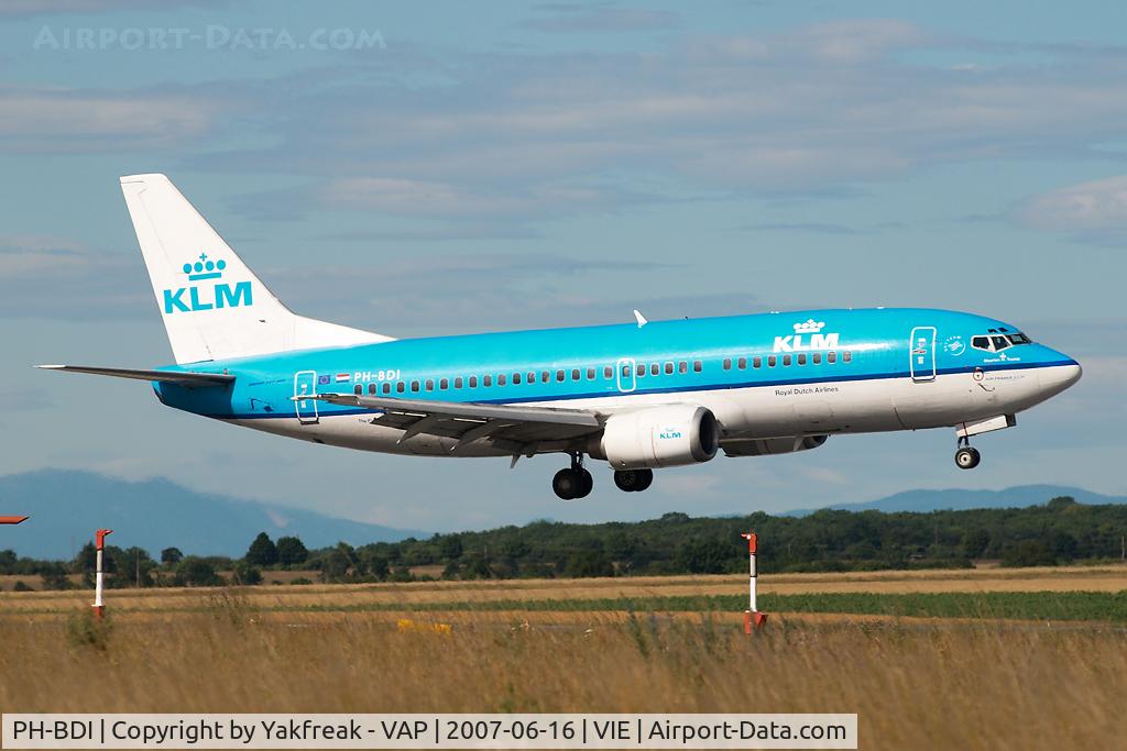 PH-BDI, 1986 Boeing 737-306 C/N 23544, KLM Boeing 737-300
