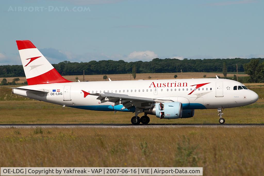 OE-LDG, 2006 Airbus A319-112 C/N 2652, Austrian Airlines Airbus 319