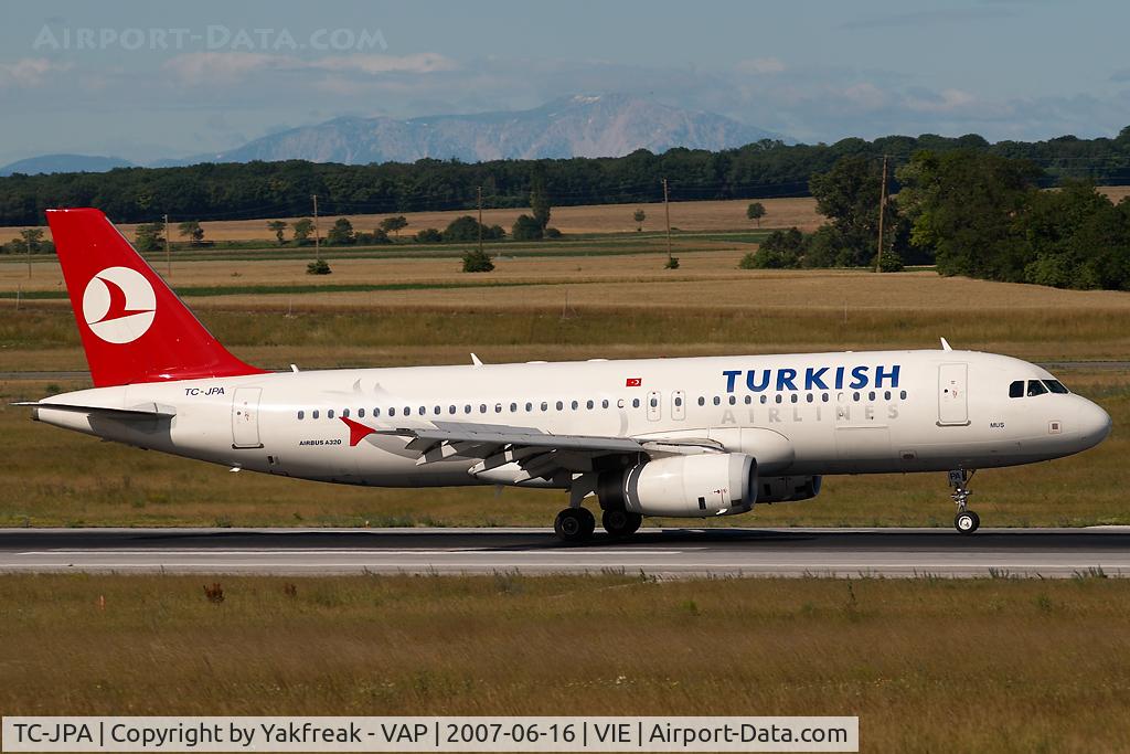 TC-JPA, 2005 Airbus A320-232 C/N 2609, Turkish Airlines Airbus A320