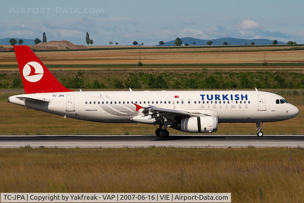 TC-JPA, 2005 Airbus A320-232 C/N 2609, Turkish Airlines Airbus A320