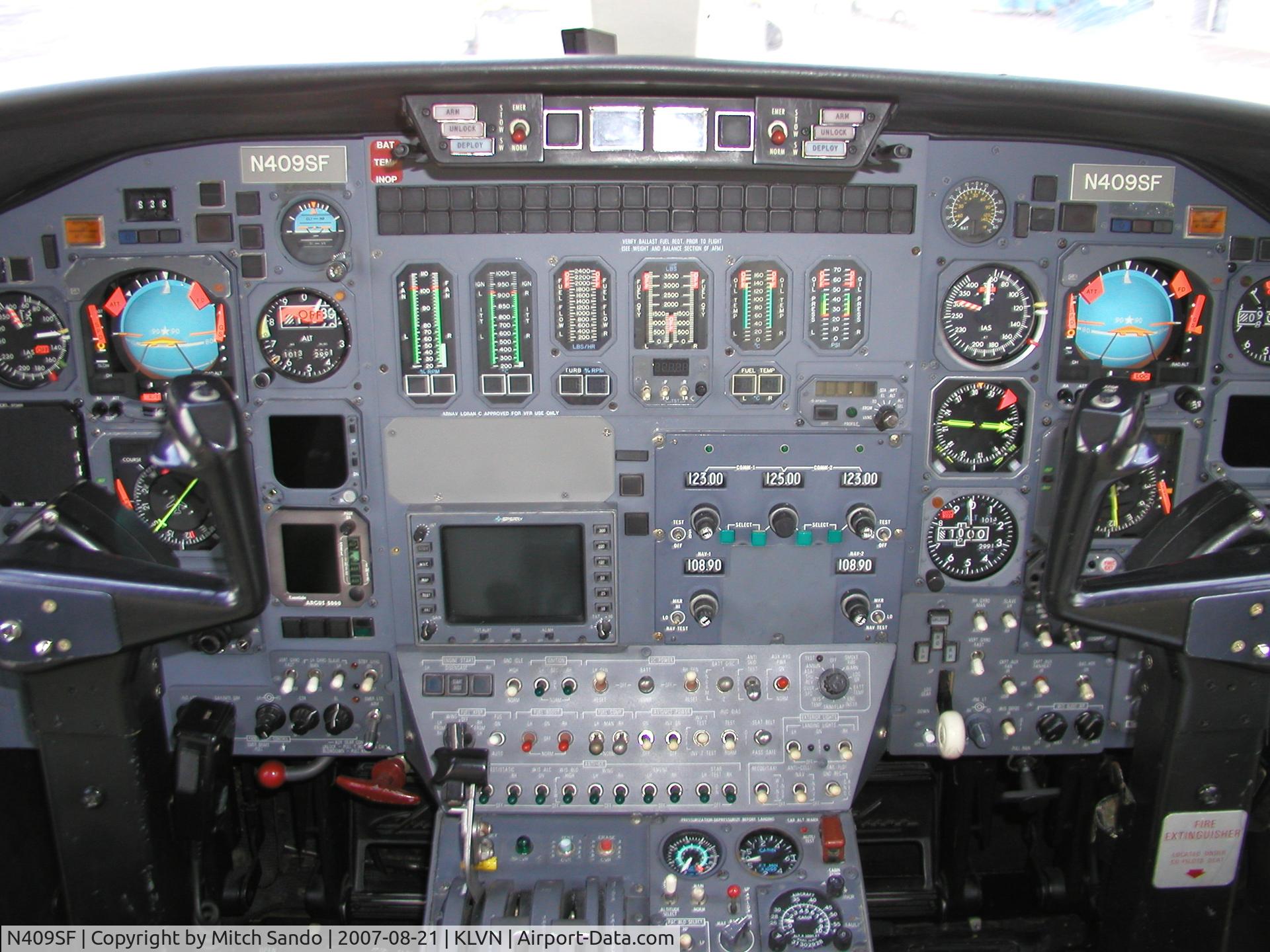 N409SF, 1984 Cessna 650 Citation C/N 650-0029, Thanks to the guys at the Aircraft Resource Center for this picture.