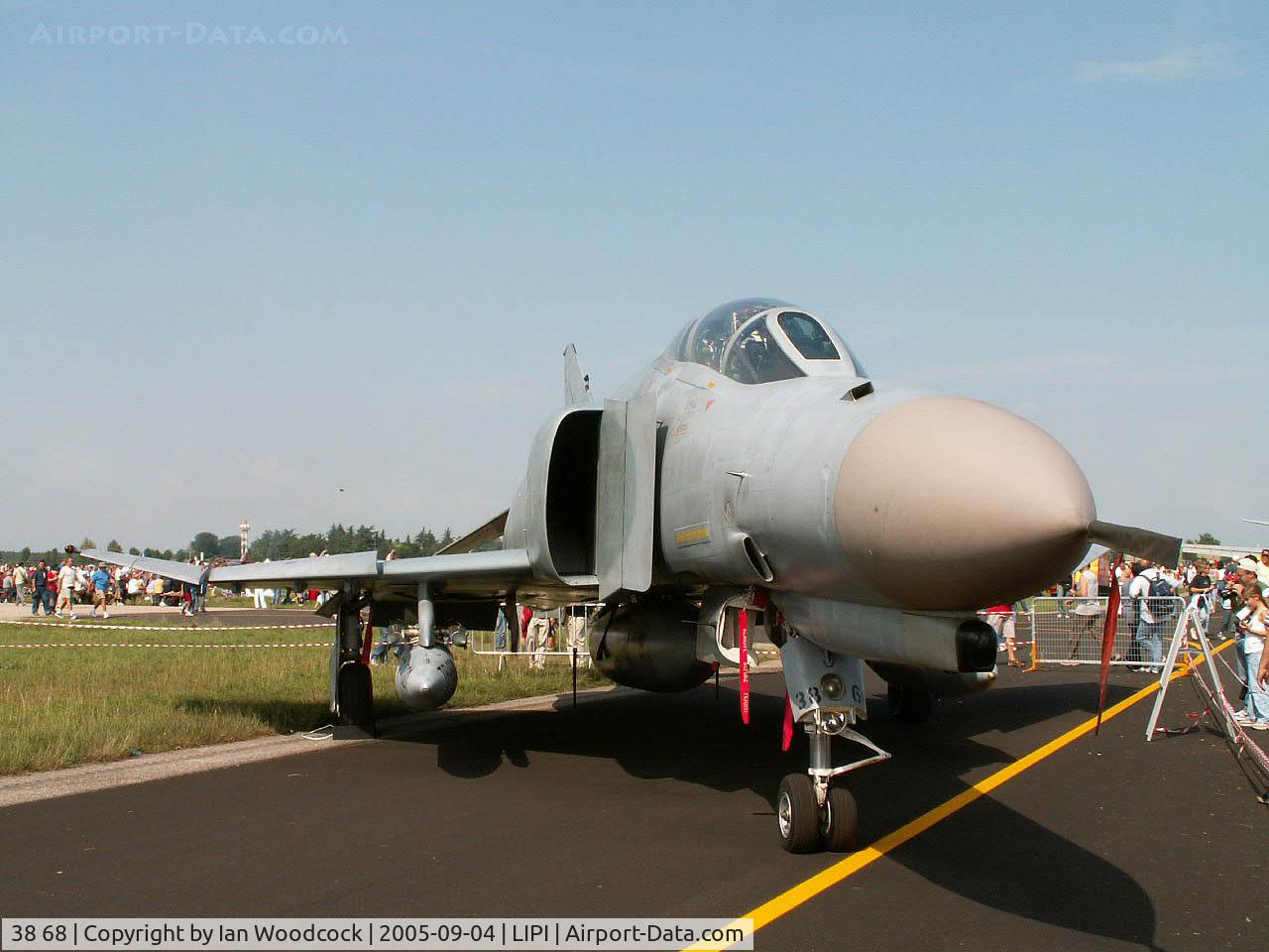38 68, 1972 McDonnell Douglas F-4F Phantom II C/N 4786, McDonnell-Douglas F-4F/JG-74/Rivolto-Udine
