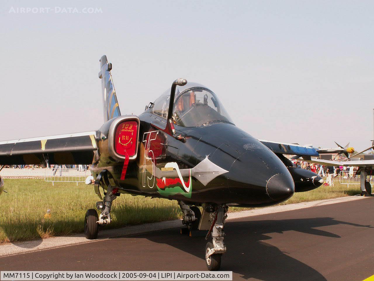 MM7115, 1990 AMX International AMX ACOL C/N IX027, Aeritalia AMX/103 Gruppo (75th Anniversary marks)/Rivolto-Udine