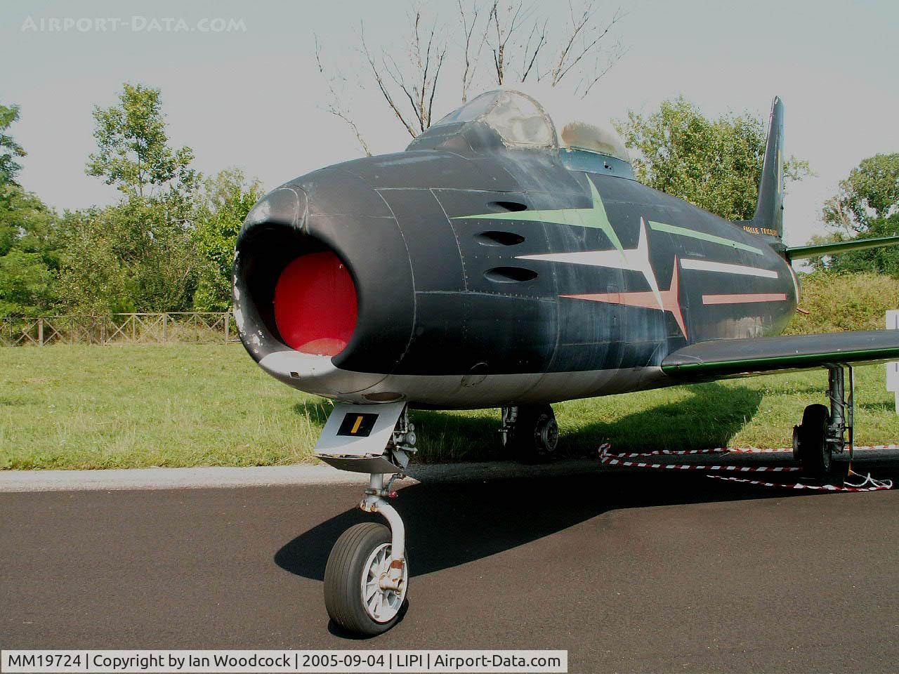 MM19724, Canadair CL-13A Sabre C/N 624, Canadair CL-13A/Preserved/Rivolto-Udine