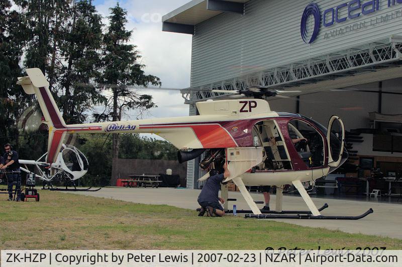 ZK-HZP, Hughes 369E C/N 0492E, Low Level Trust, New Plymouth