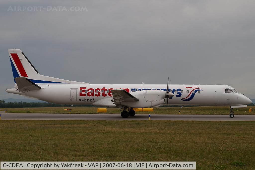 G-CDEA, 1994 Saab 2000 C/N 2000-009, Eastern Airways Saab 2000
