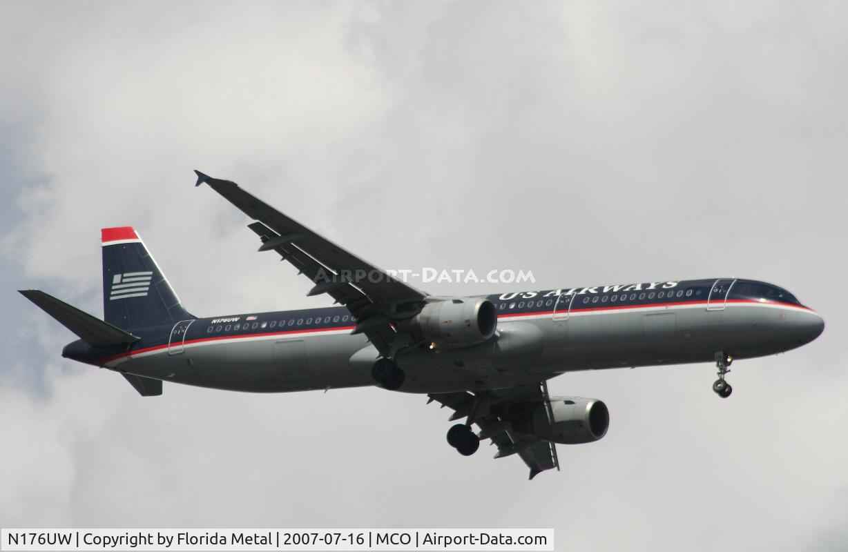 N176UW, 2001 Airbus A321-211 C/N 1499, US
