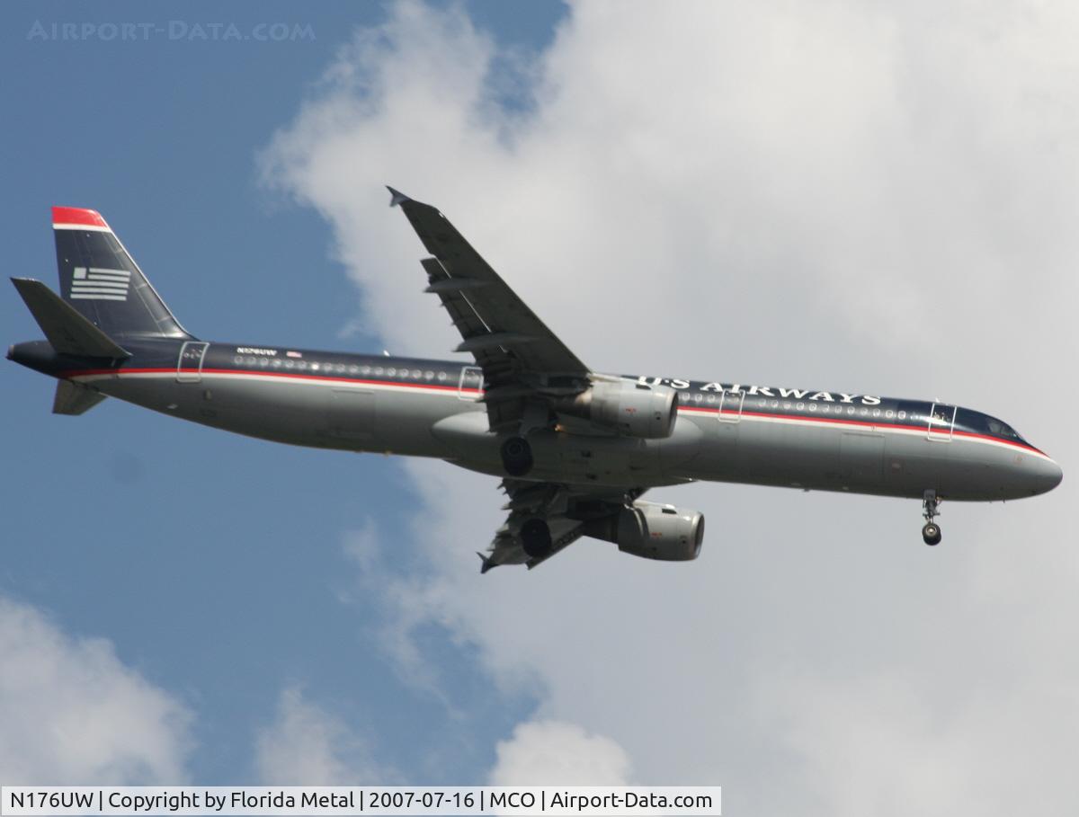 N176UW, 2001 Airbus A321-211 C/N 1499, US