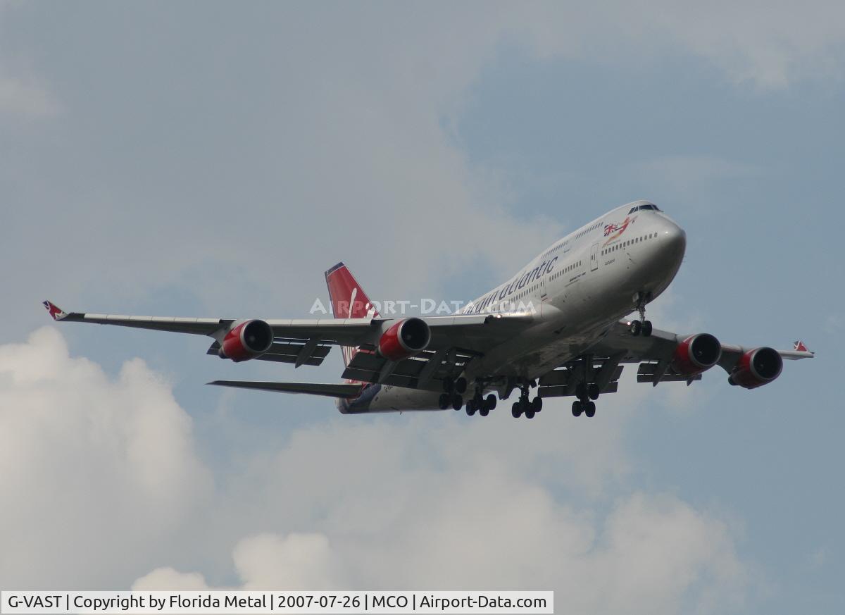 G-VAST, 1997 Boeing 747-41R C/N 28757, Virgin Atlantic