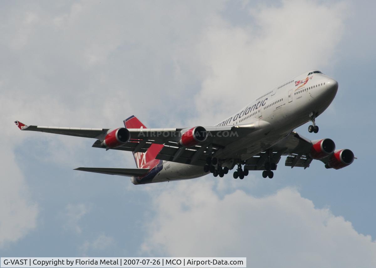 G-VAST, 1997 Boeing 747-41R C/N 28757, Virgin Atlantic