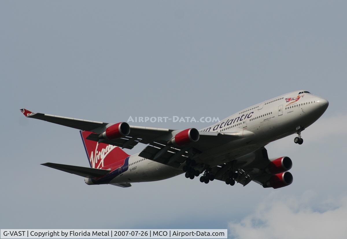 G-VAST, 1997 Boeing 747-41R C/N 28757, Virgin Atlantic