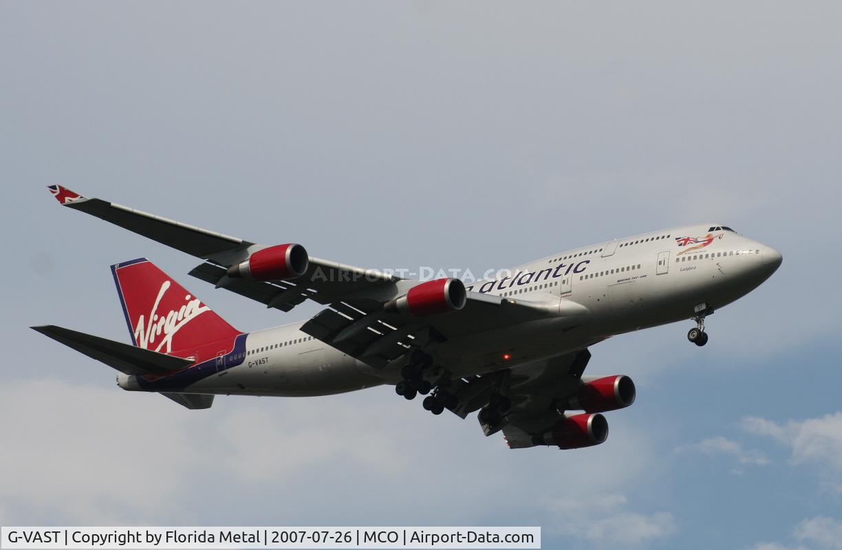 G-VAST, 1997 Boeing 747-41R C/N 28757, Virgin Atlantic