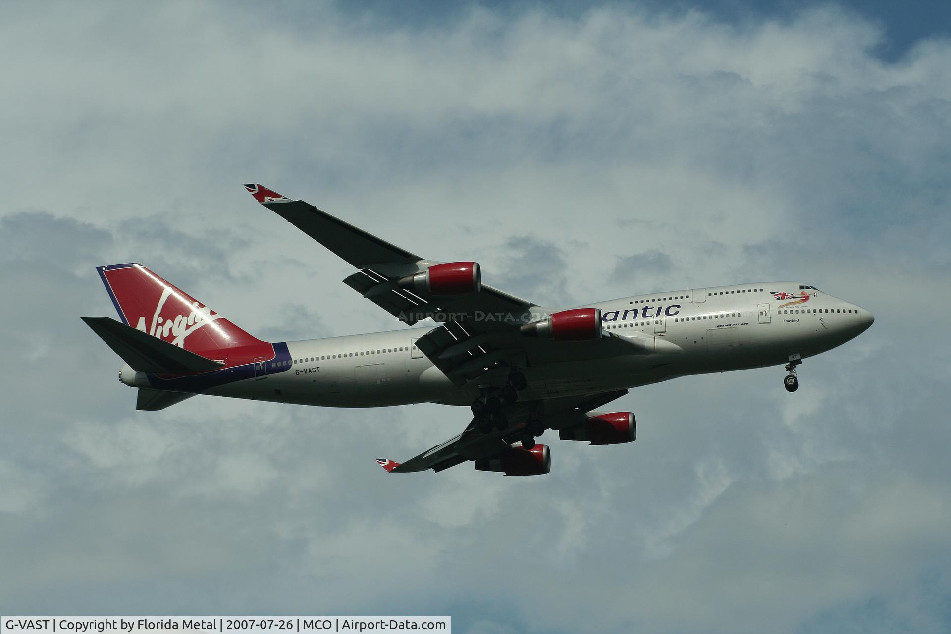 G-VAST, 1997 Boeing 747-41R C/N 28757, Virgin Atlantic