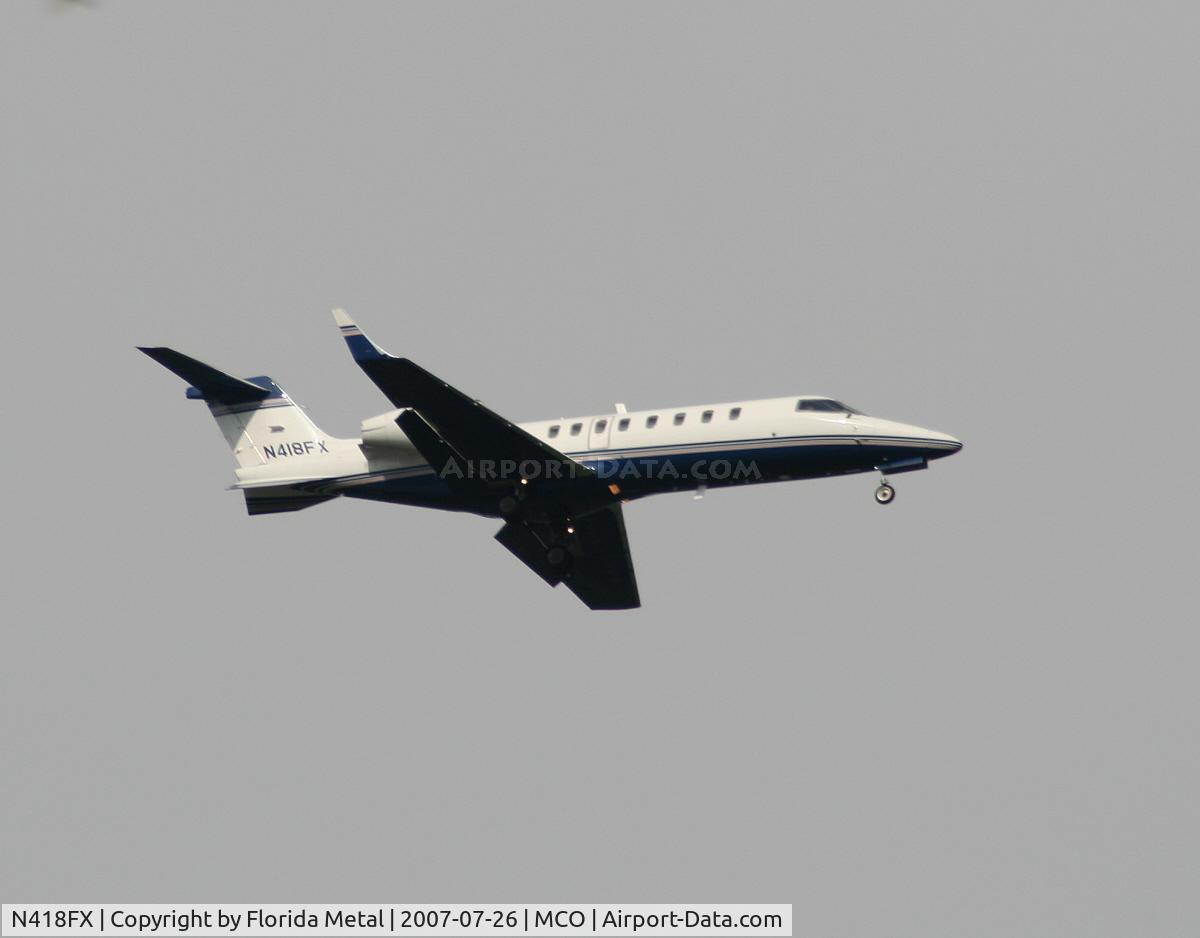 N418FX, 2000 Learjet 45 C/N 45-120, FlexJet