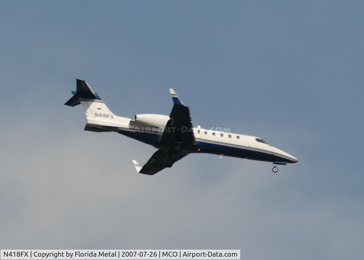 N418FX, 2000 Learjet 45 C/N 45-120, FlexJet