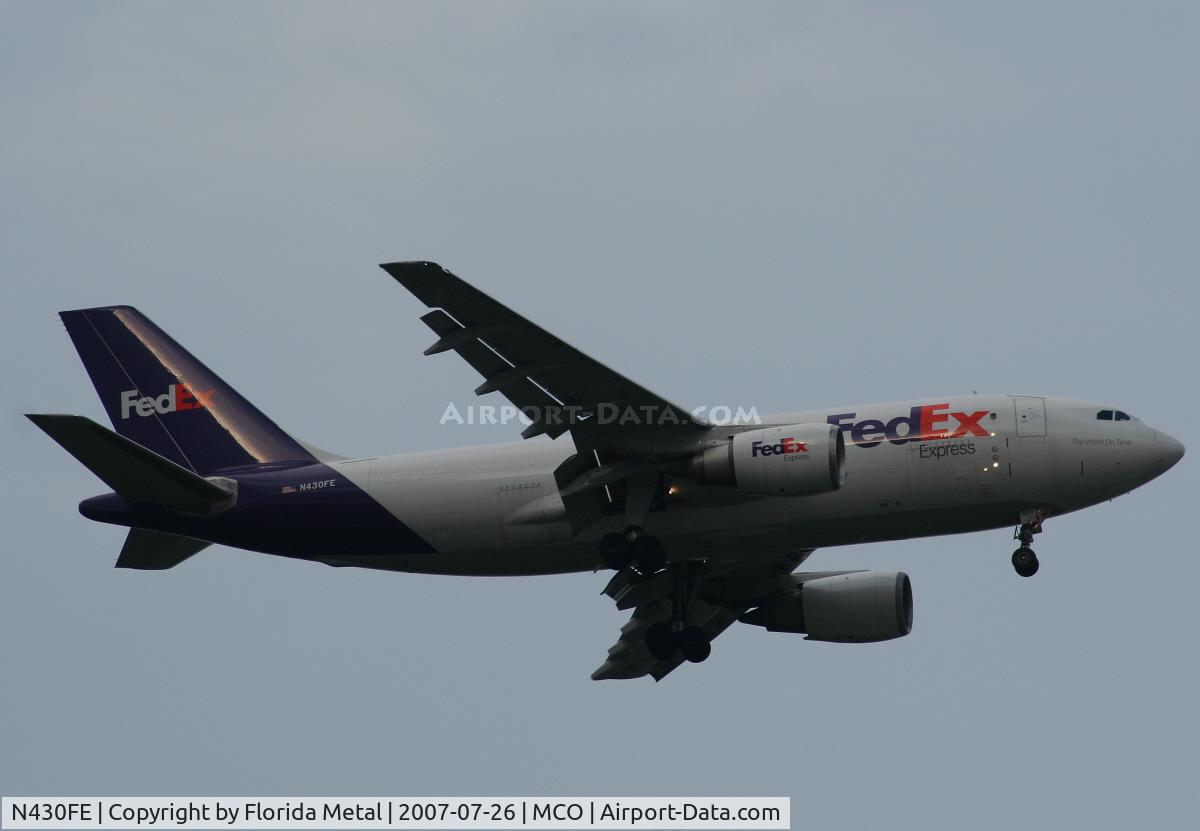 N430FE, 1985 Airbus A310-203 C/N 394, Fed ex
