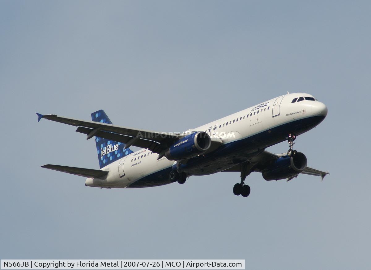 N566JB, 2003 Airbus A320-232 C/N 2042, Jet Blue