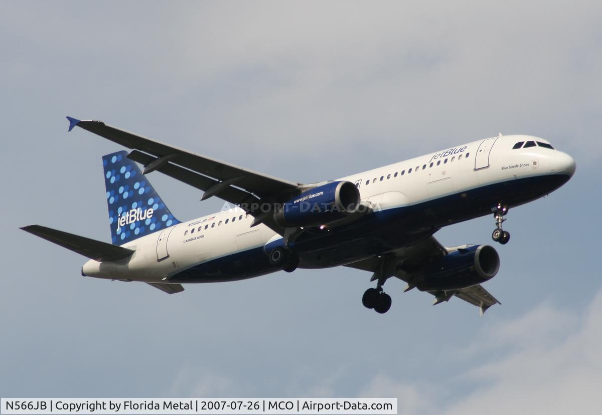 N566JB, 2003 Airbus A320-232 C/N 2042, Jet Blue