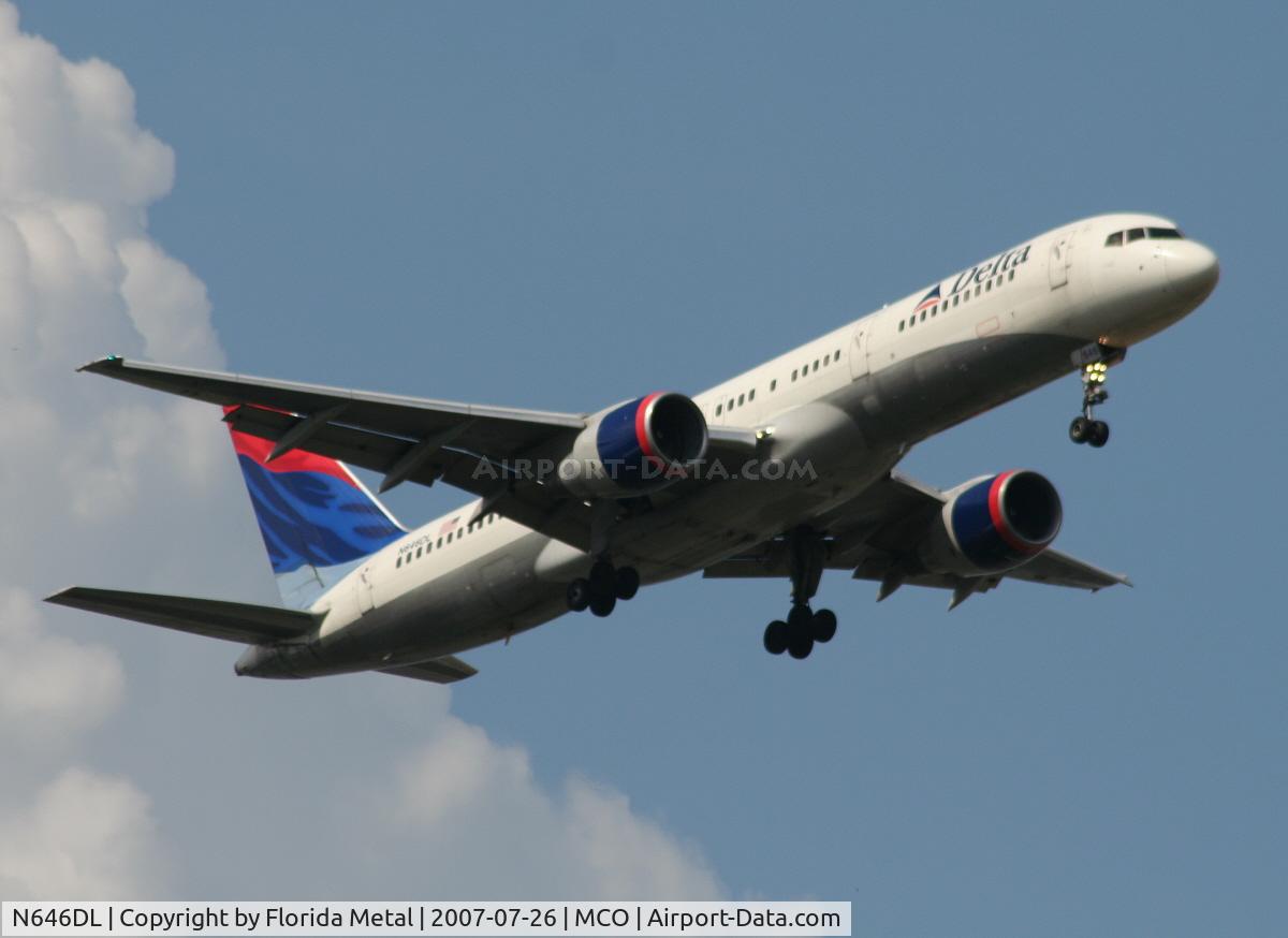 N646DL, 1989 Boeing 757-232 C/N 24217, Delta