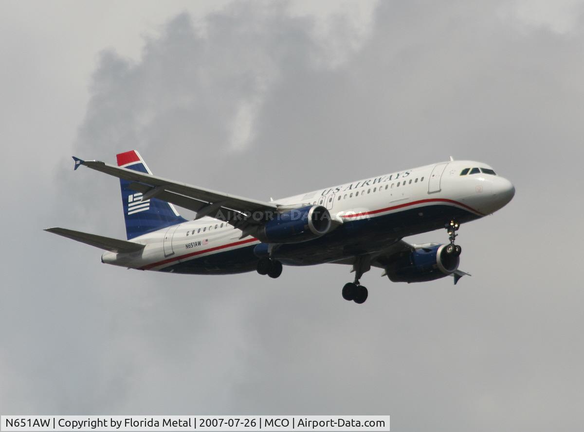 N651AW, 1998 Airbus A320-232 C/N 866, US