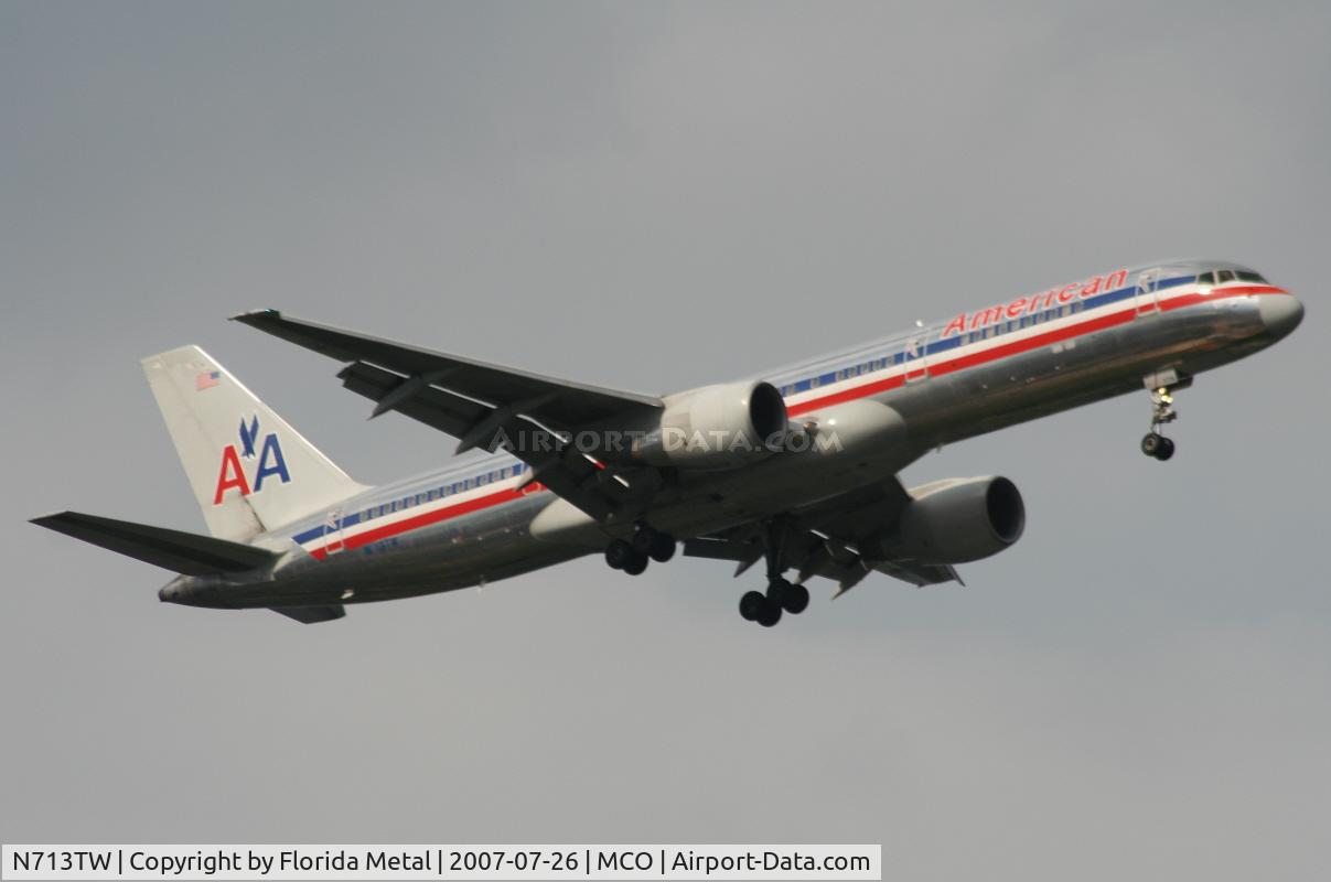 N713TW, 1997 Boeing 757-2Q8 C/N 28173, AA