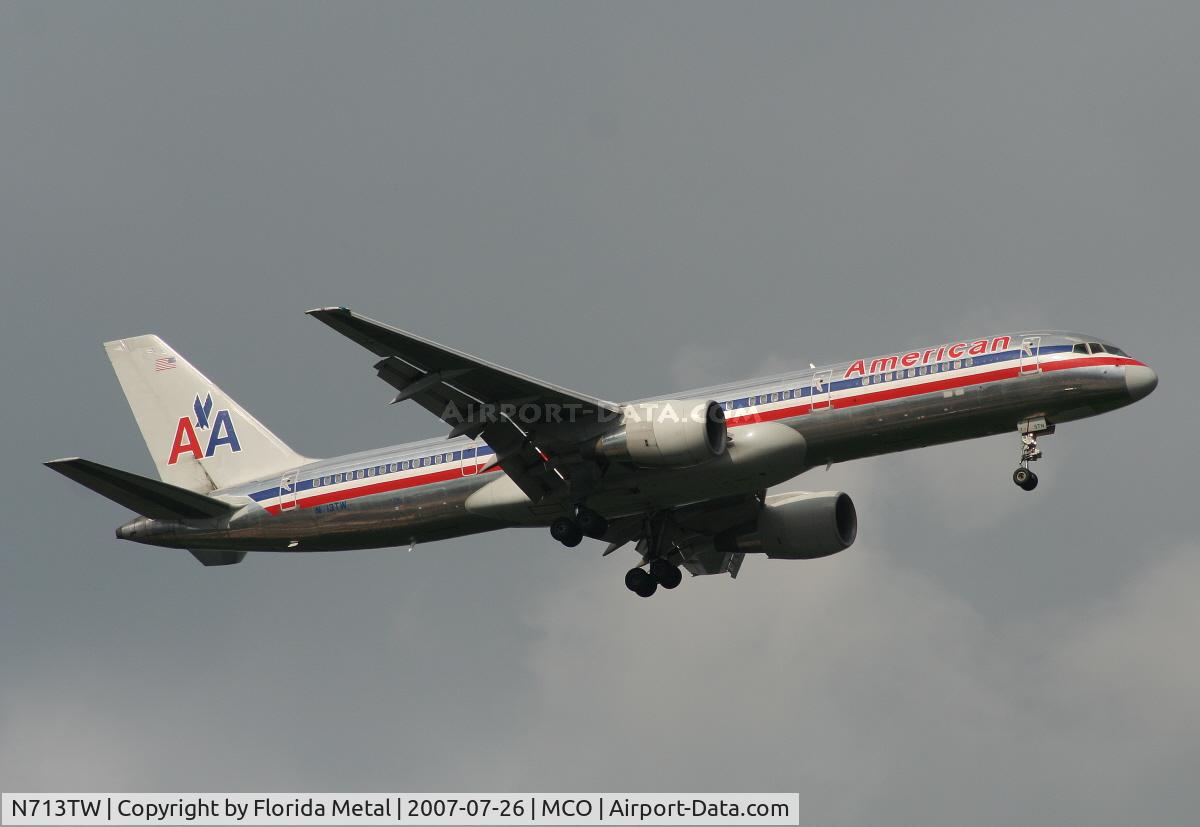 N713TW, 1997 Boeing 757-2Q8 C/N 28173, AA