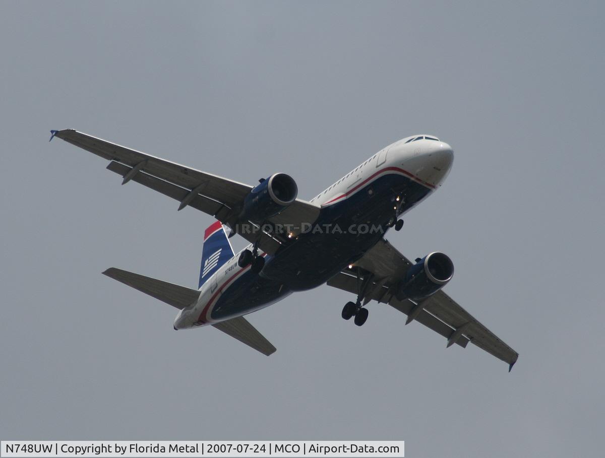 N748UW, 2000 Airbus A319-112 C/N 1311, US