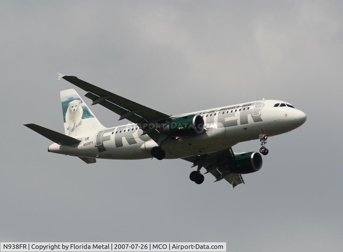 N938FR, 2005 Airbus A319-111 C/N 2406, Misty
