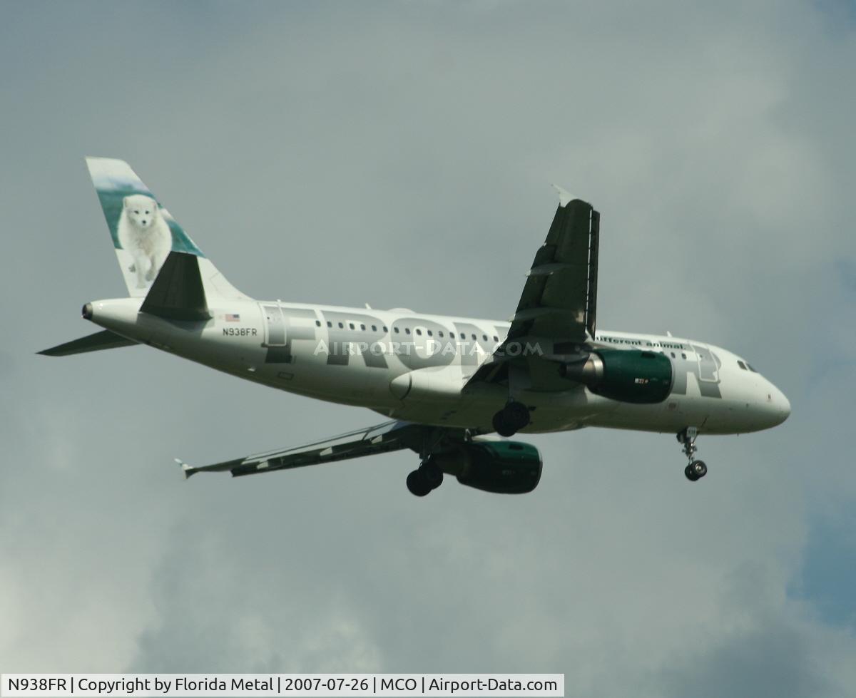 N938FR, 2005 Airbus A319-111 C/N 2406, Misty