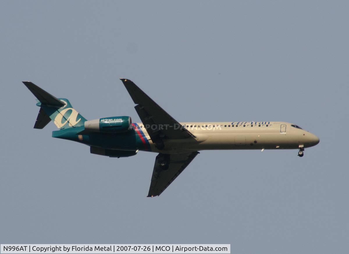 N996AT, 2002 Boeing 717-200 C/N 55140, Air Tran