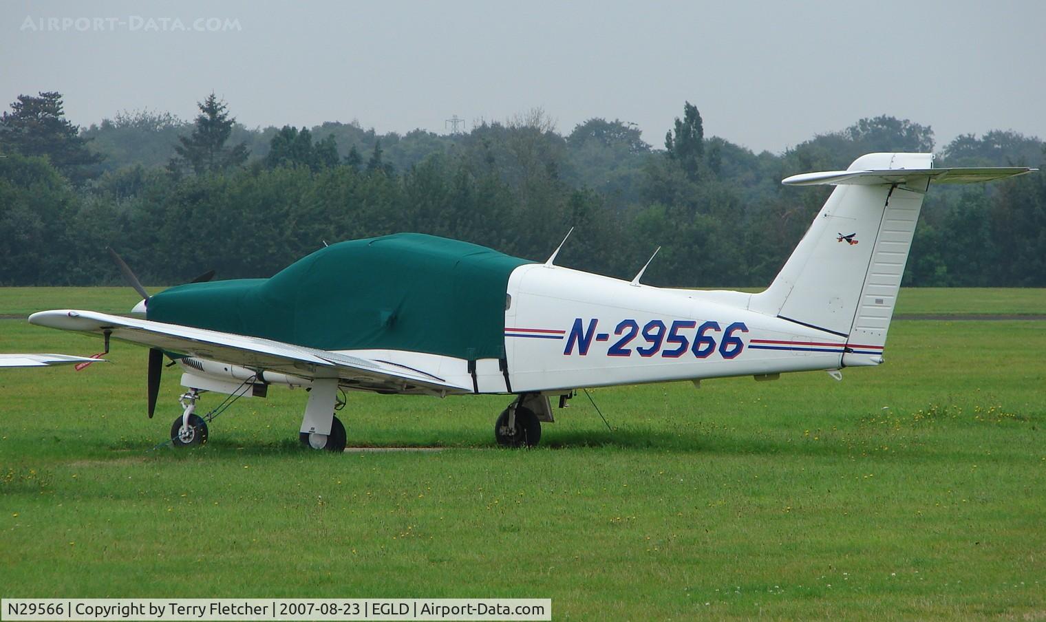 N29566, 1979 Piper PA-28RT-201 Arrow IV C/N 28R-7918146, Piper at Denham , London UK