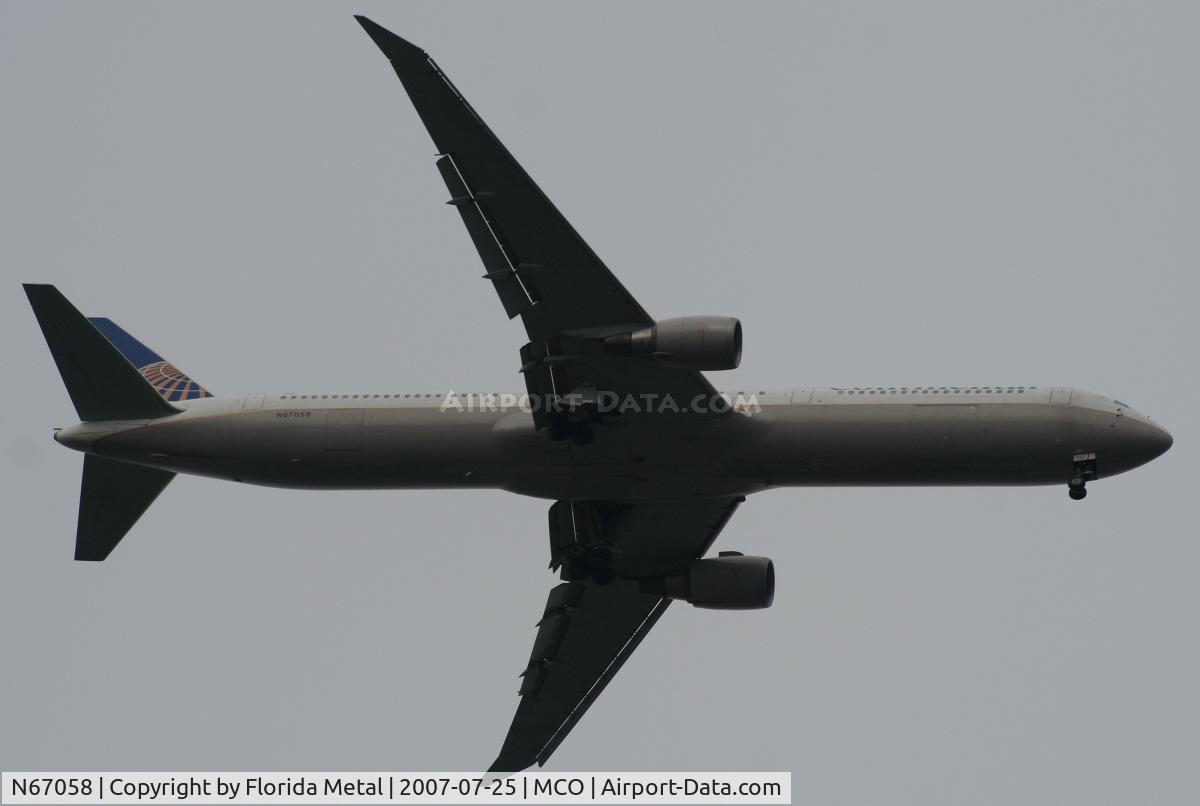 N67058, 2002 Boeing 767-424/ER C/N 29453, Continental
