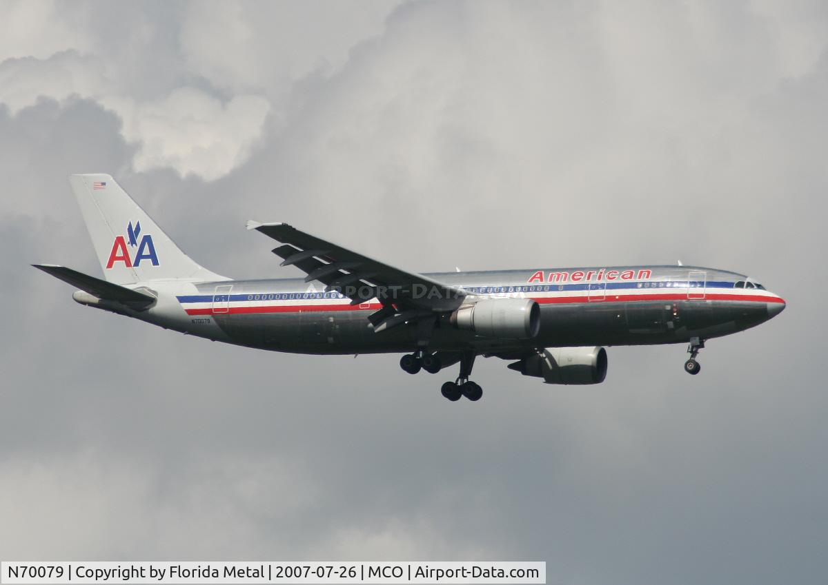 N70079, 1991 Airbus A300B4-605R C/N 619, AA