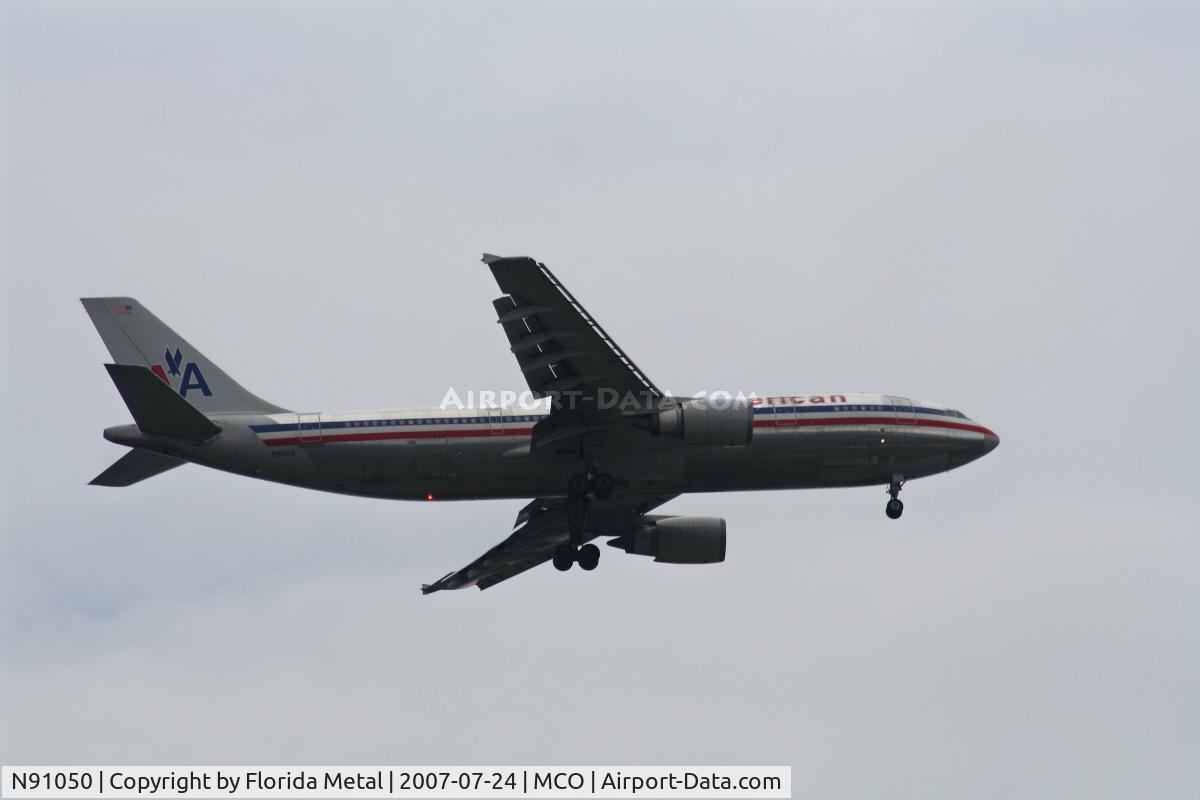 N91050, 1988 Airbus A300B4-605R C/N 423, AA