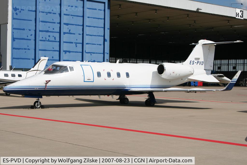 ES-PVD, 1990 Gates Learjet 55C C/N 55-143, visitor