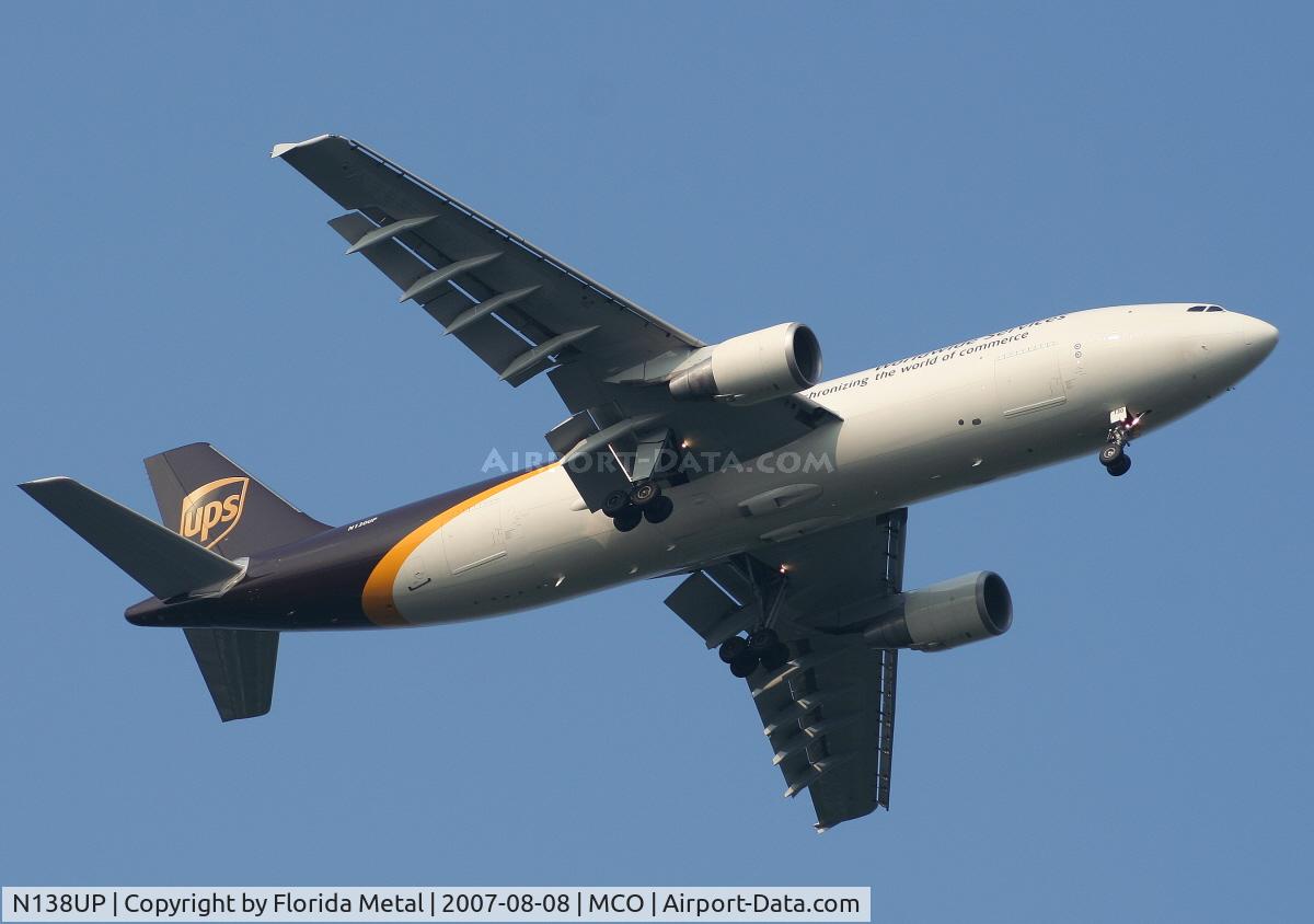 N138UP, 2001 Airbus A300F4-622R(F) C/N 0821, UPS