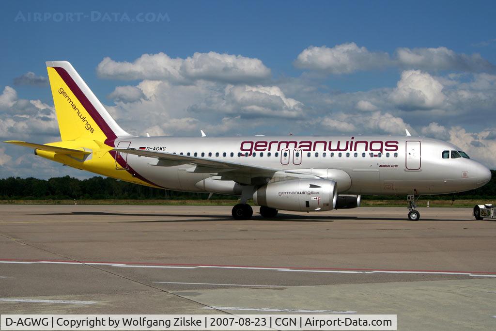 D-AGWG, 2007 Airbus A319-132 C/N 3193, visitor