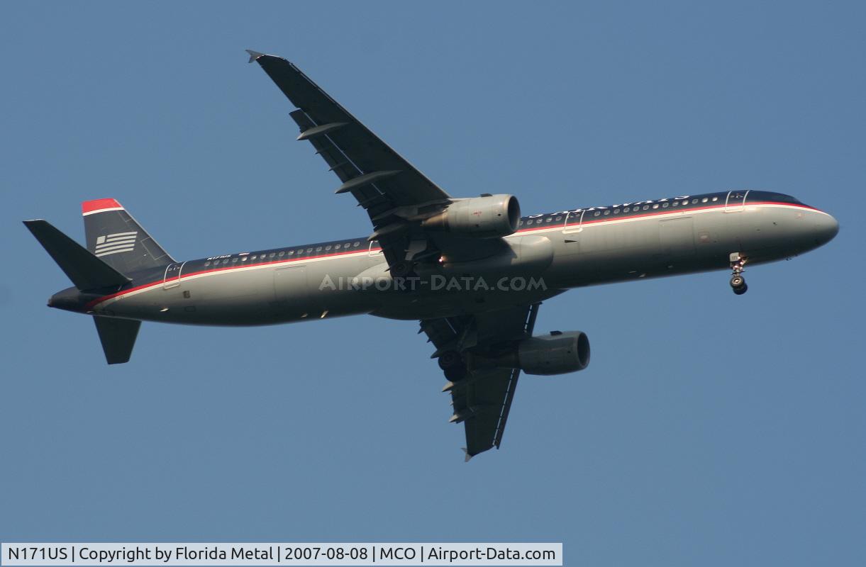 N171US, 2001 Airbus A321-211 C/N 1465, US