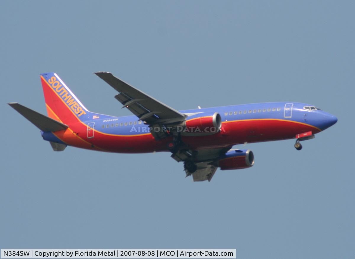 N384SW, 1994 Boeing 737-3H4 C/N 26590, Southwest