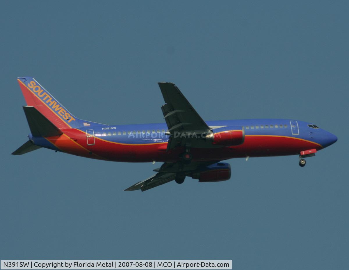 N391SW, 1994 Boeing 737-3H4 C/N 27378, Southwest