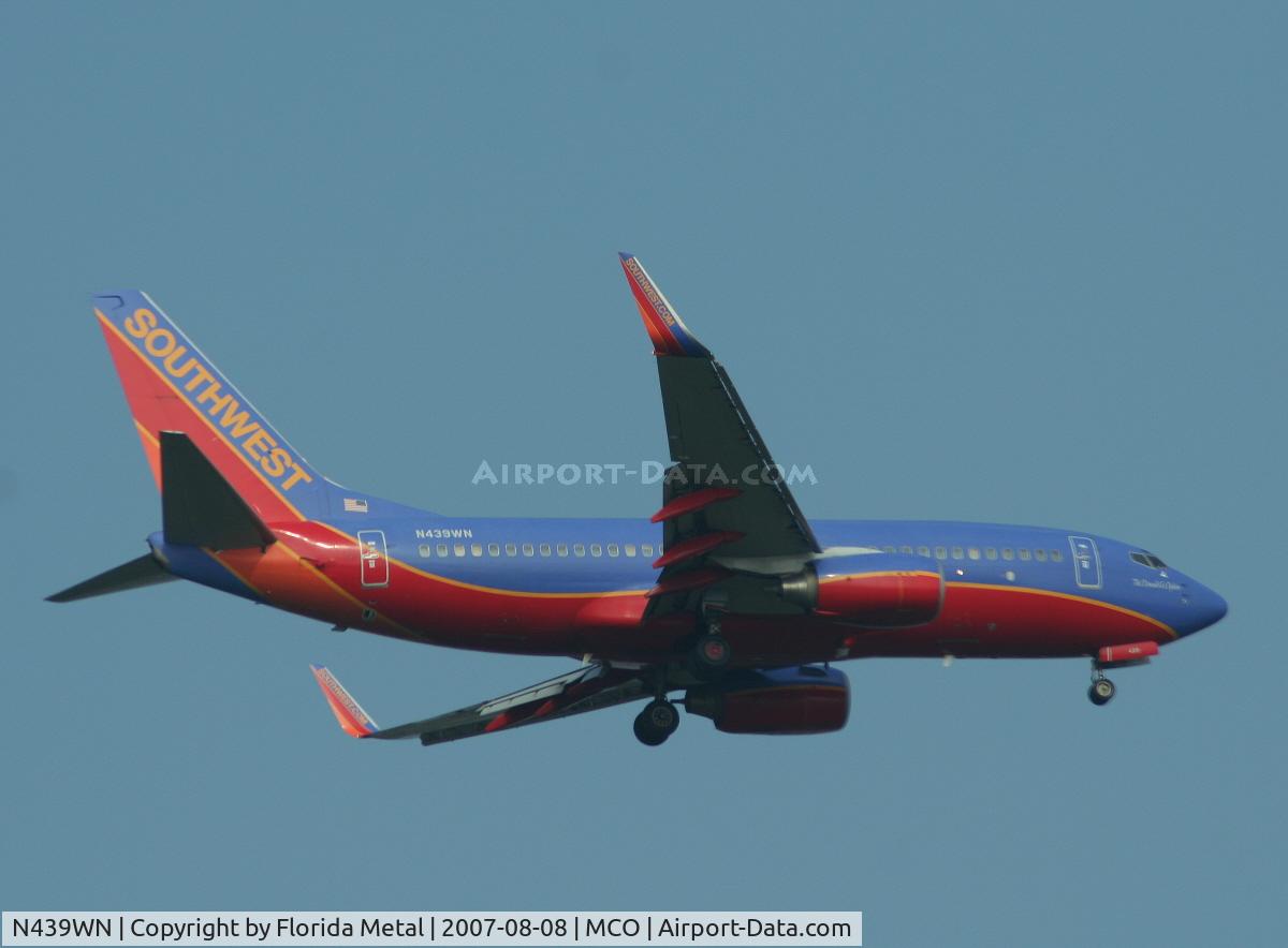 N439WN, 2003 Boeing 737-7H4 C/N 29834, Southwest