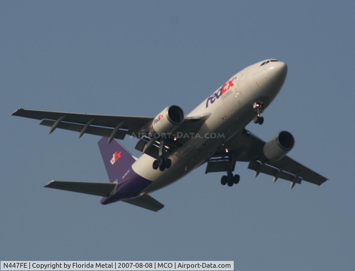 N447FE, 1983 Airbus A310-222 C/N 251, Fed ex