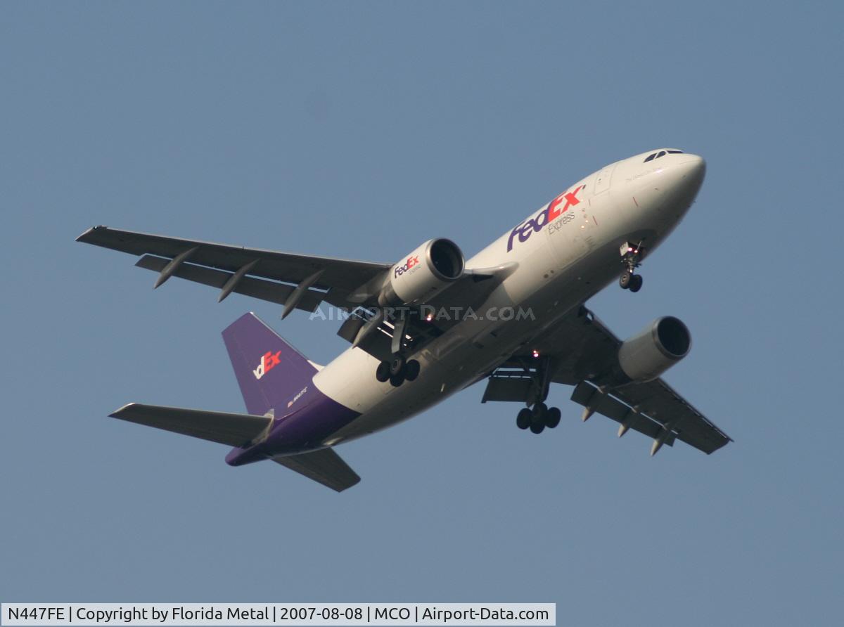N447FE, 1983 Airbus A310-222 C/N 251, Fed ex
