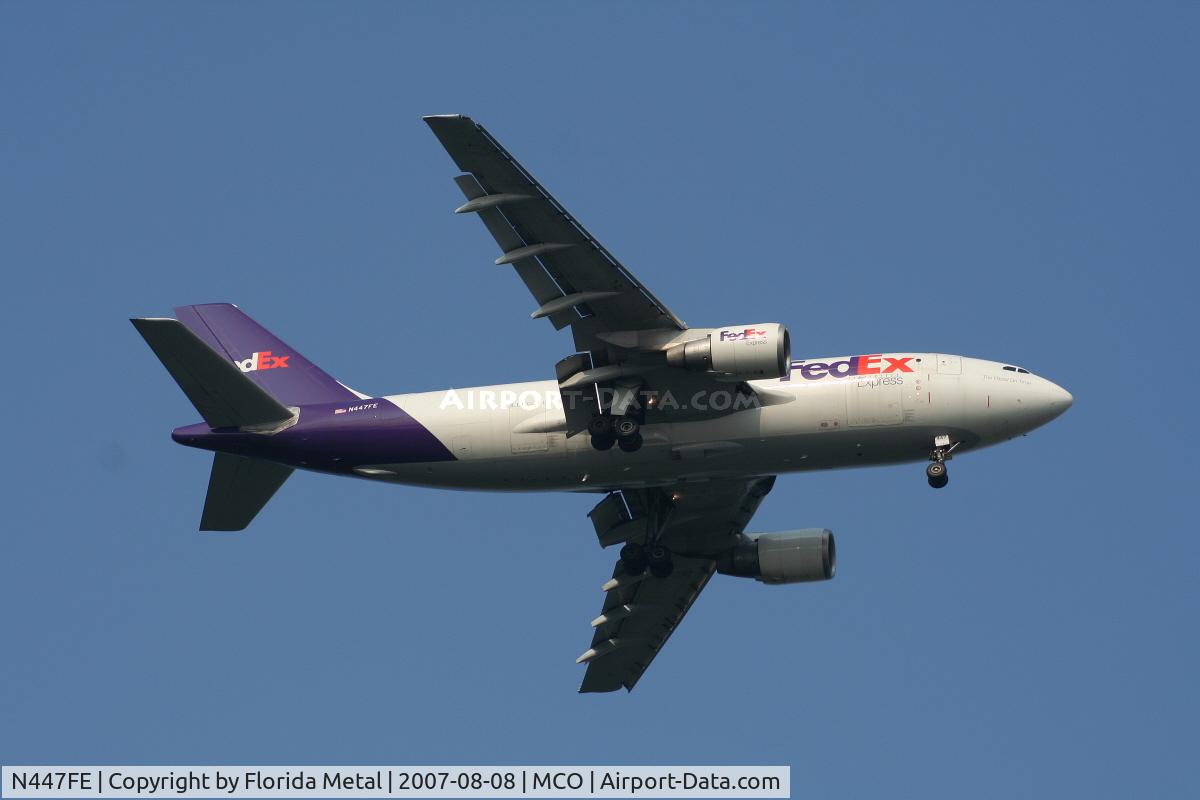N447FE, 1983 Airbus A310-222 C/N 251, Fed Ex