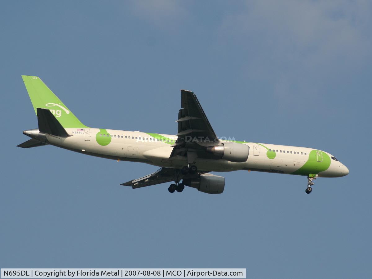 N695DL, 1998 Boeing 757-232 C/N 29727, Song