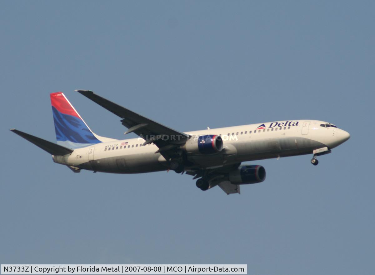 N3733Z, 2000 Boeing 737-832 C/N 30539, Delta